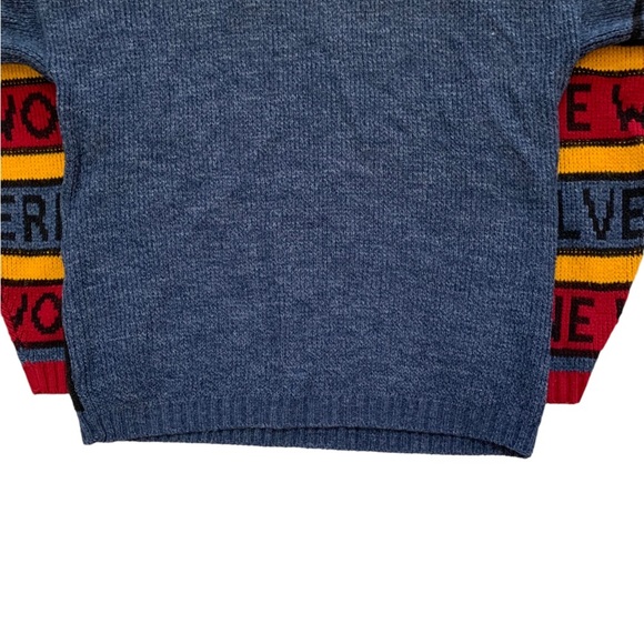 RARE Vintage 90s 1994 Marvel Wolverine Crew Neck Sweater - Picture 7 of 11